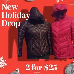 BCBGMaxAzria & Tommy Hilfiers Women's Ski Jackets Check Pics